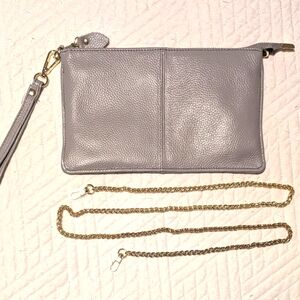 Genuine Leather Wristlet